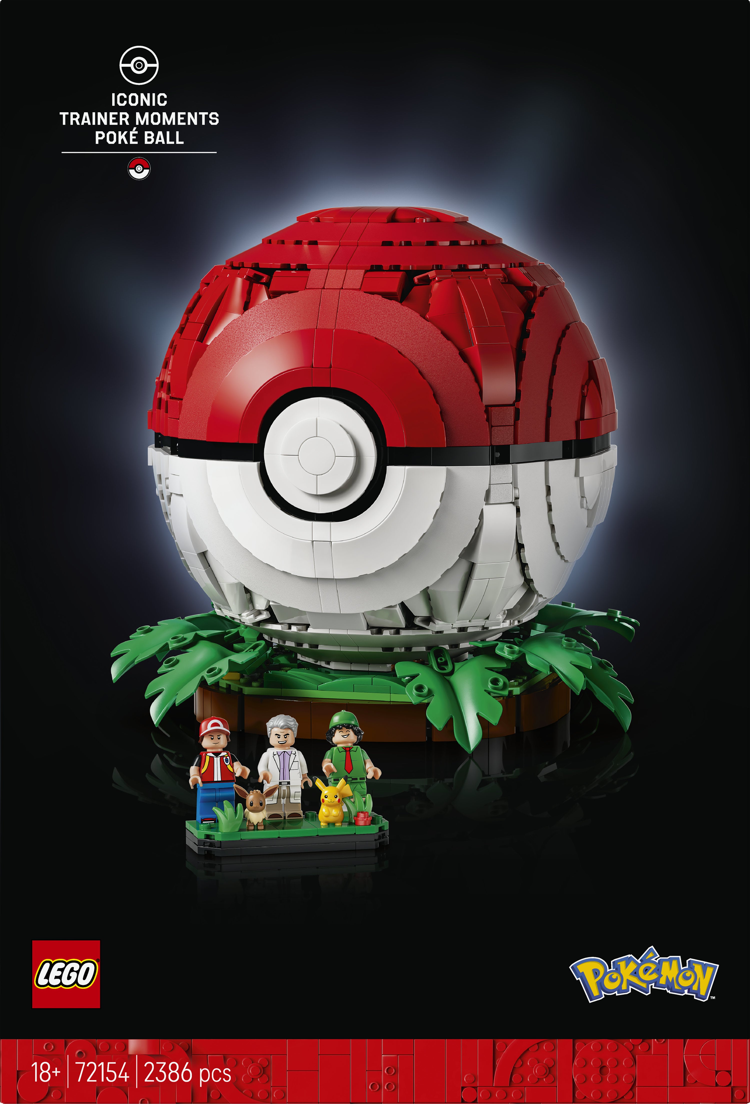 LEGO® Pokémon Ikoniska Tränarmomenten Poké Ball 72154