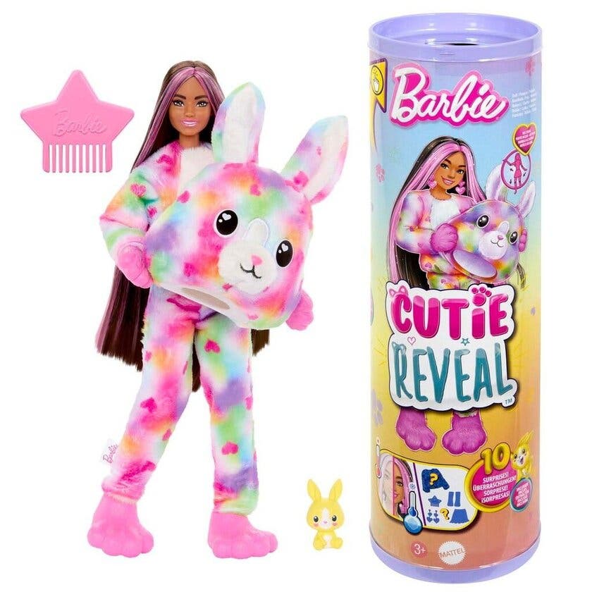 Barbie, Cutie Reveal Color Dreams Bunny
