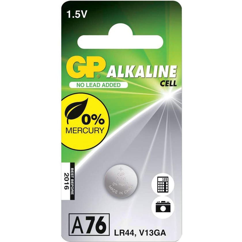 GP 76A LR44 1-P