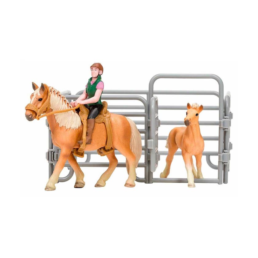 Animal Life, Häst med flätad man och ryttare