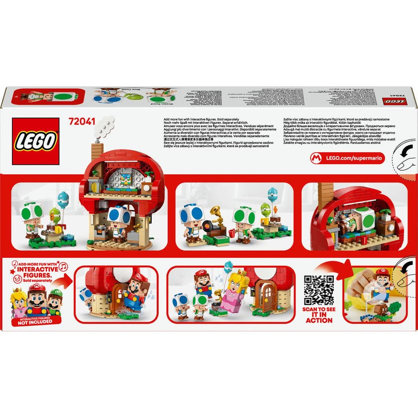 LEGO Super Mario 72041, Kalas i Toads hus