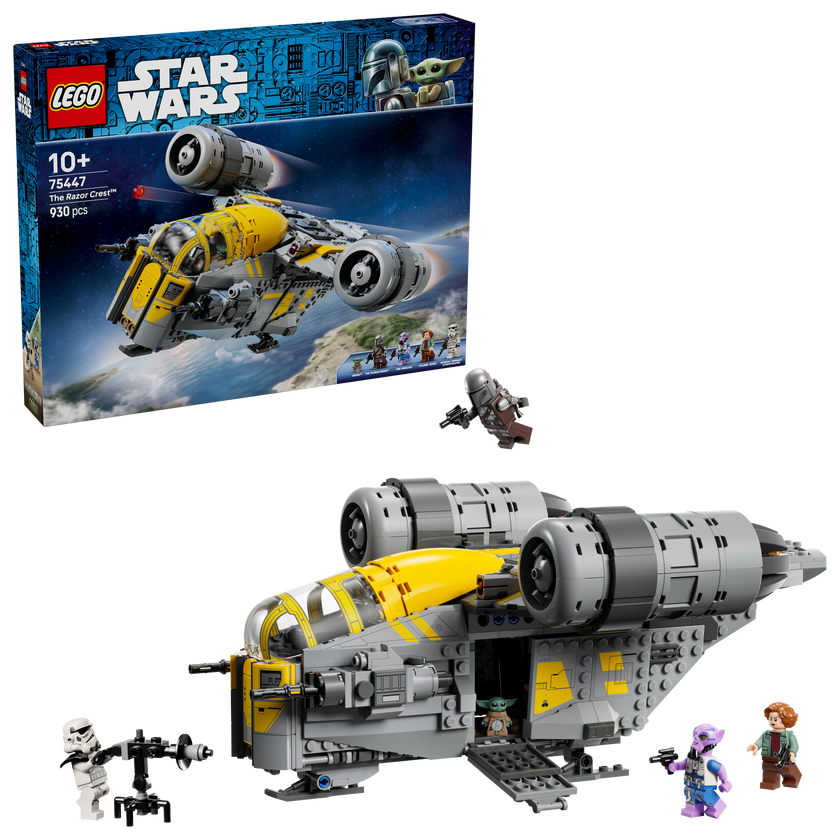 LEGO® Star Wars™ The Razor Crest™ Byggleksak med fordon 75447