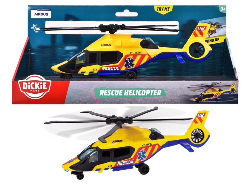 Dickie Toys Airbus H160 Räddningshelikopter