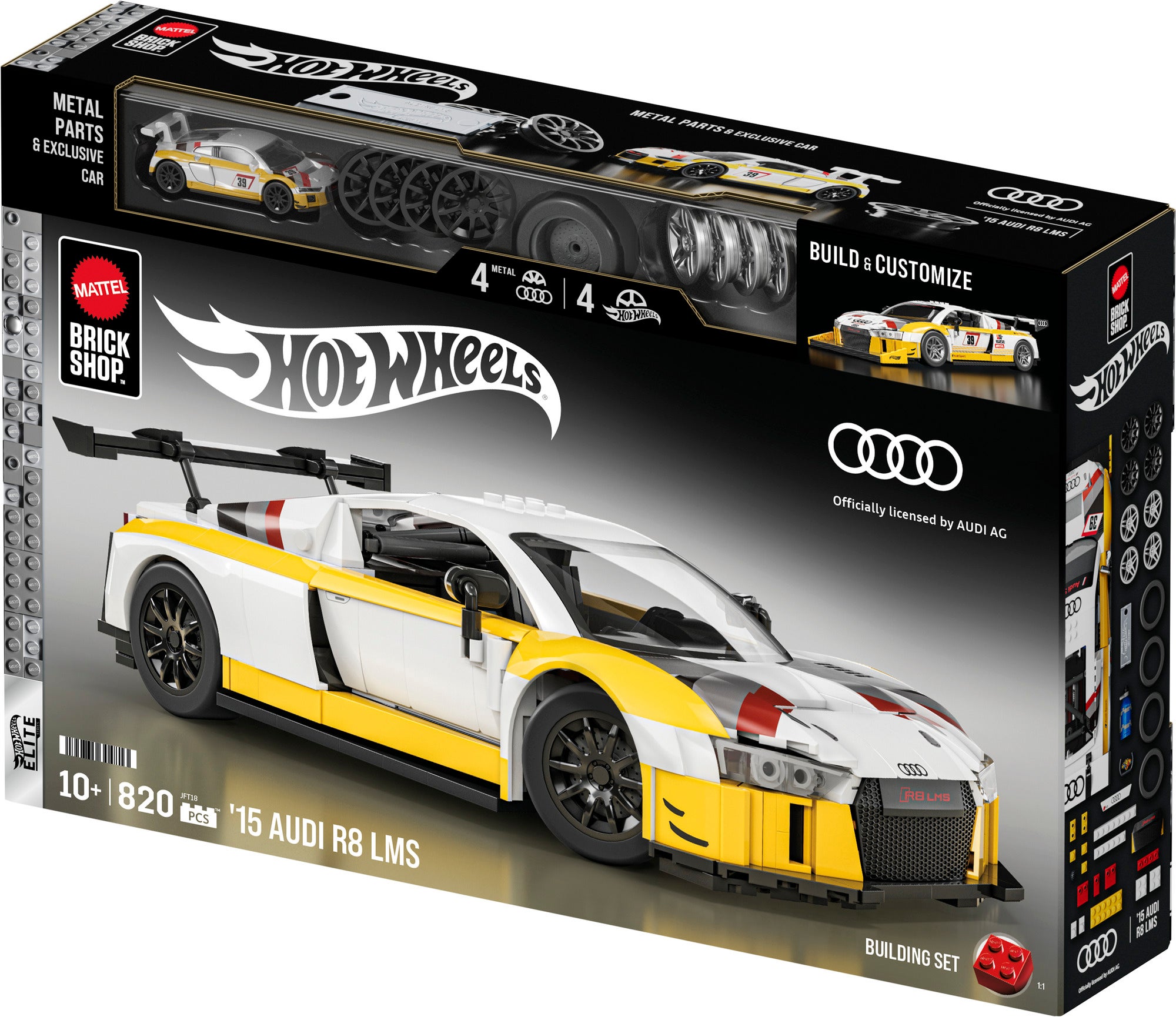 Mattel Brick Shop Elite Series Audi