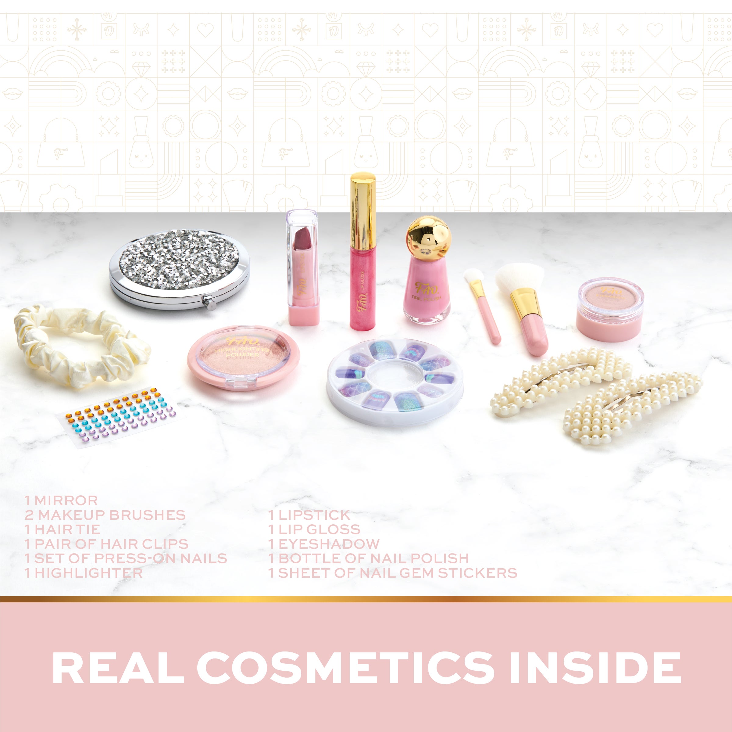 FAO Schwarz Makeup Surprise 12-delars sminkset