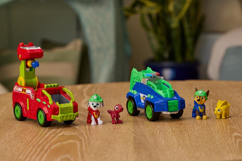 Paw Patrol Movie 3 Dino Vehicle 2 Pack
