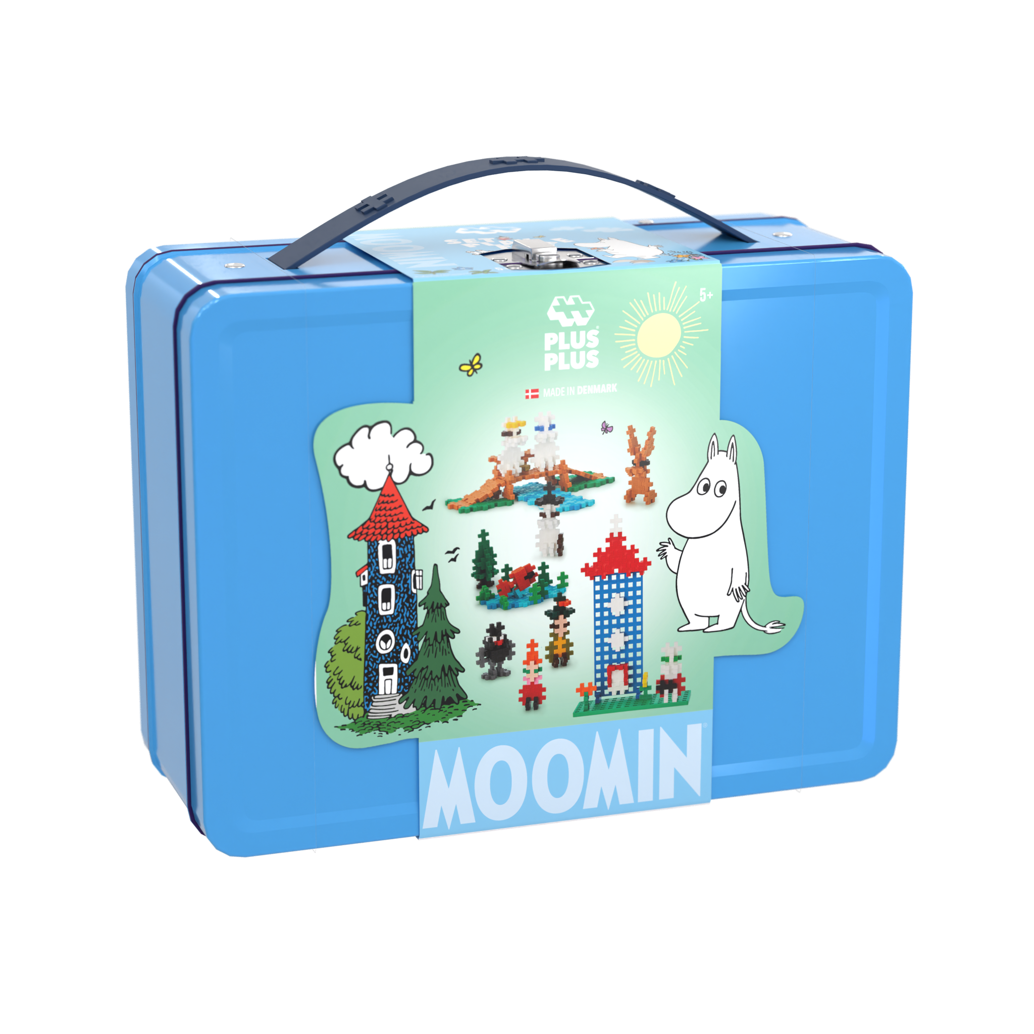 Plus-Plus Moomin Valley Tinbox Blue