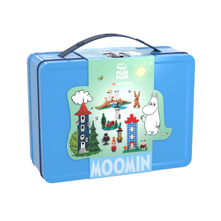 Plus-Plus Moomin Valley Tinbox Blue