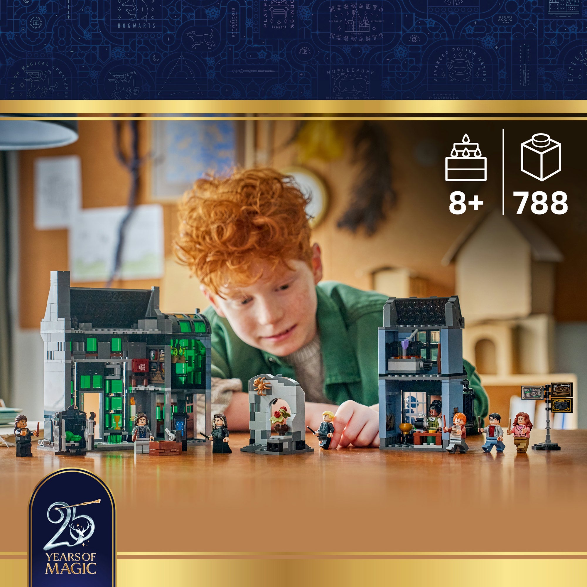 LEGO® Harry Potter™ Svartvändargrändens trollkarlsbutiker 76471