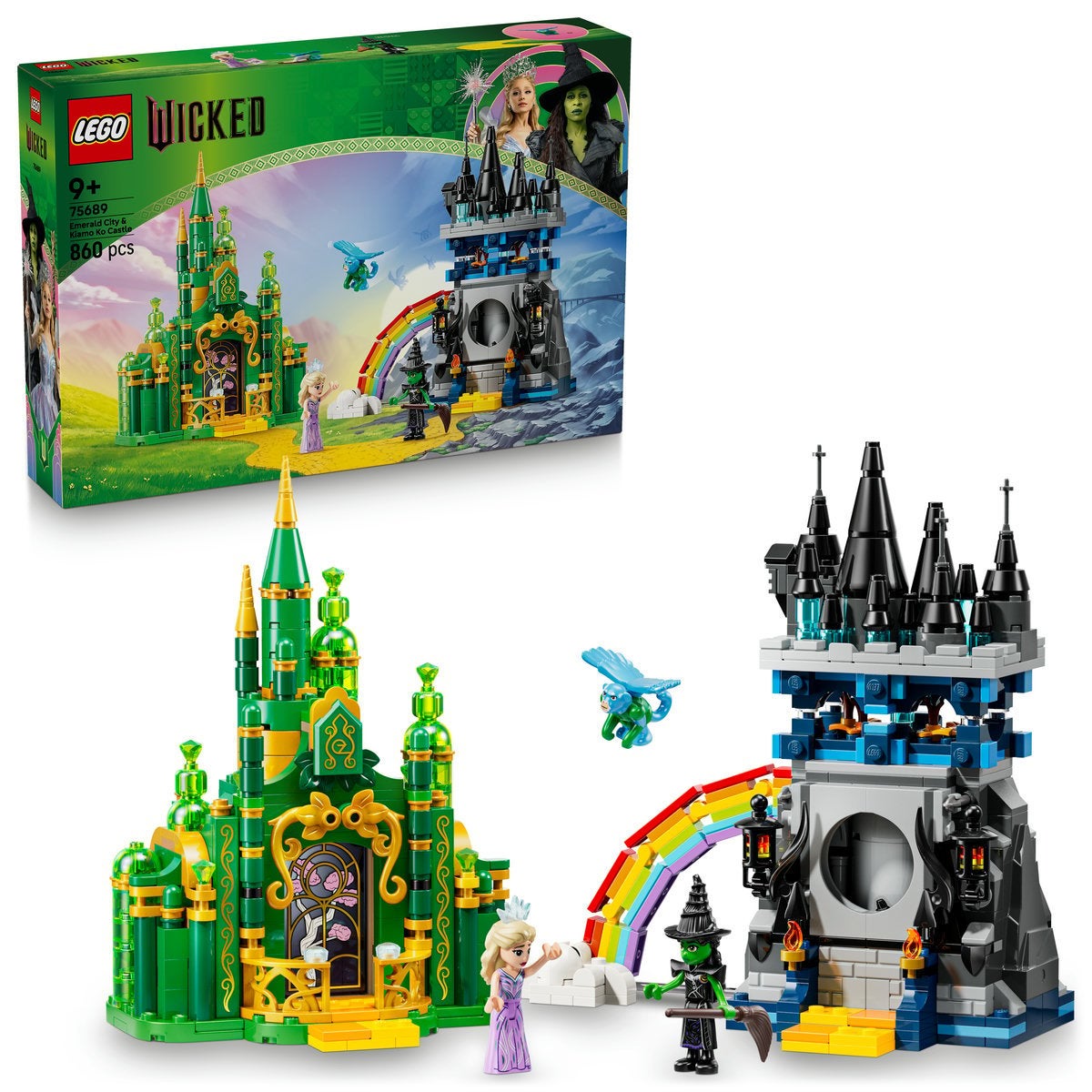 LEGO Wicked 75689, Emerald City & Kiamo Ko Castle