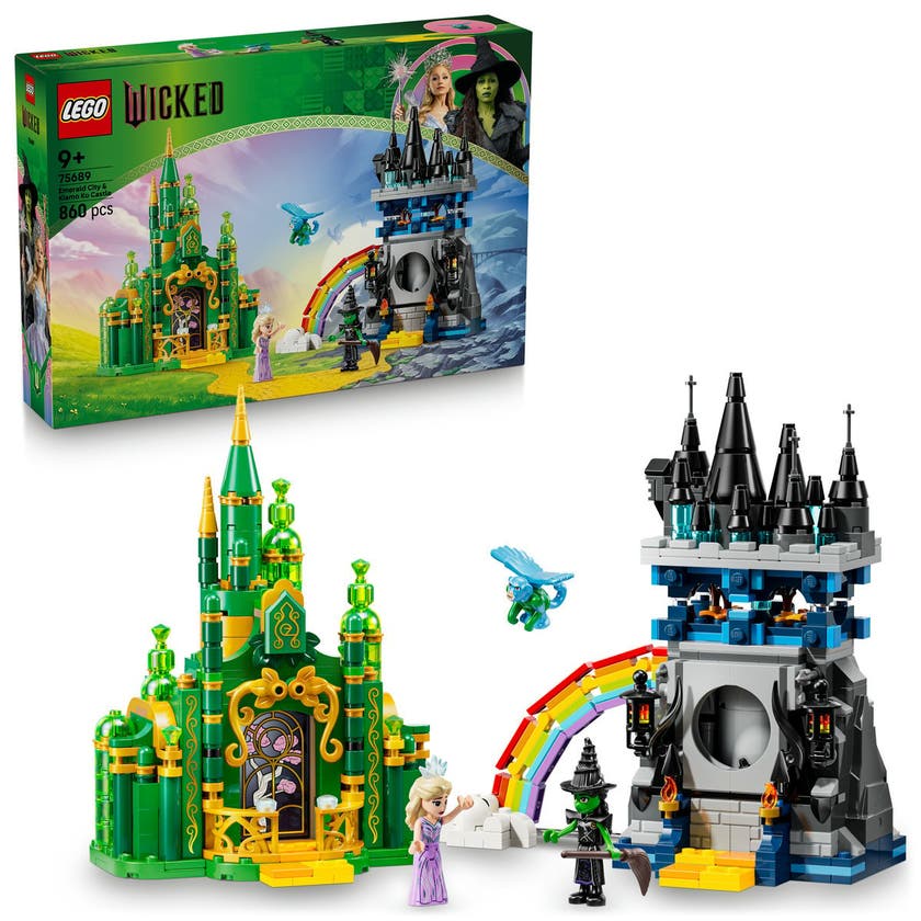 LEGO Wicked 75689, Emerald City & Kiamo Ko Castle