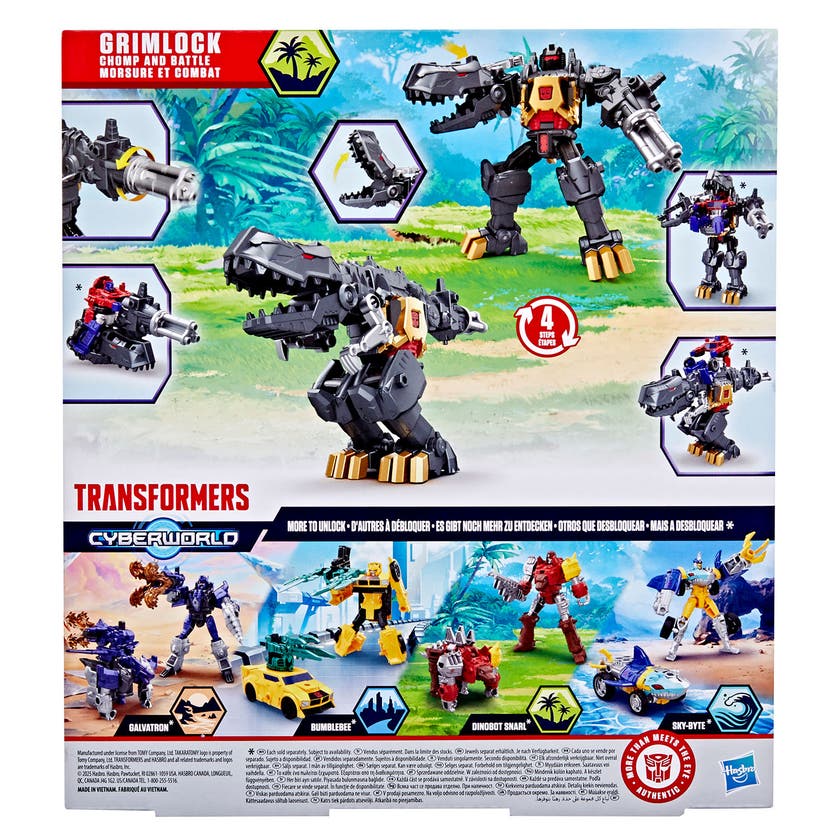 TRA CYBERWORLD CHOMP & BATTLE GRIMLOCK