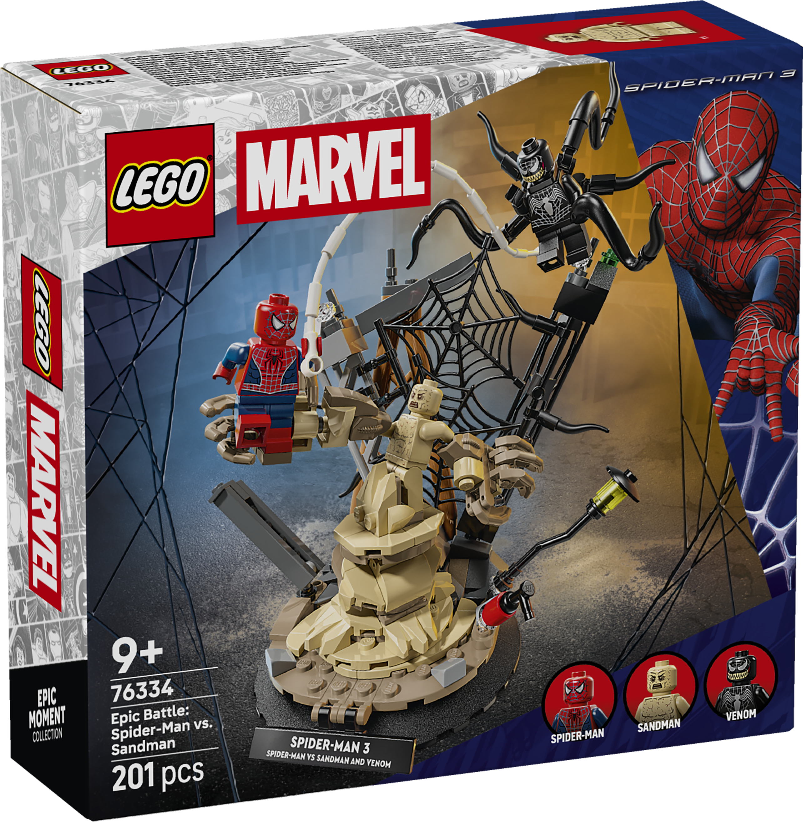 LEGO® | Marvel Episk strid: Spider-Man mot Sandman 76334