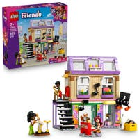 LEGO Friends 42653, Musikaffär & lägenhet