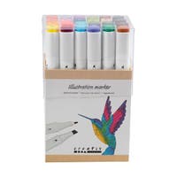 Illustrations Marker, Kompletterande Färger, Spets 1+8 Mm, 2