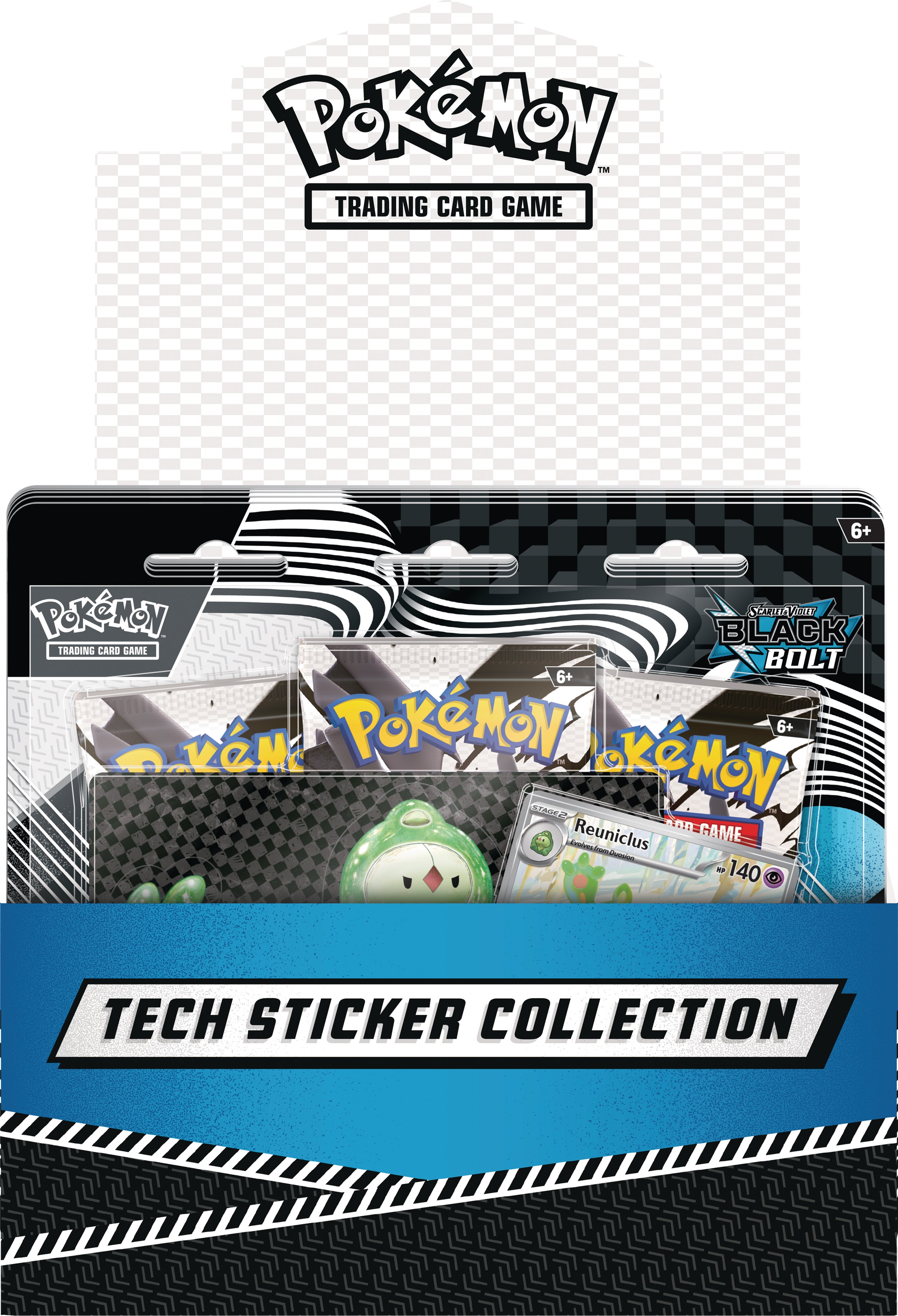 Pokemon Tech Sticker Collection Scarlet & Violet, Black Bolt