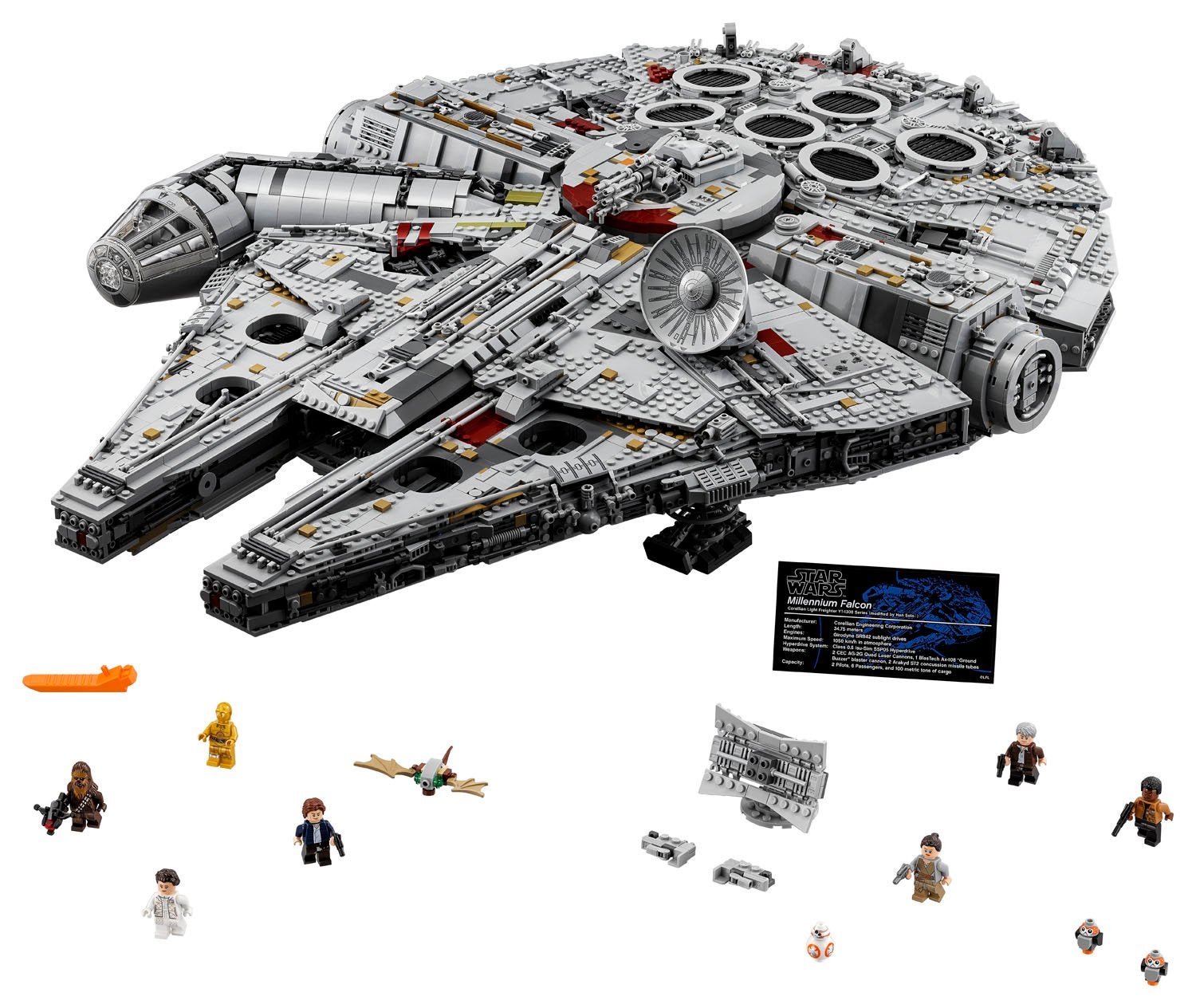 LEGO Star Wars 75192, The Millennium Falcon