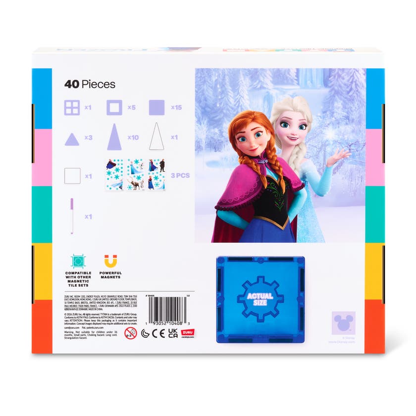 TYTAN Disney Frozen magnetiska byggplattor 40-bitar
