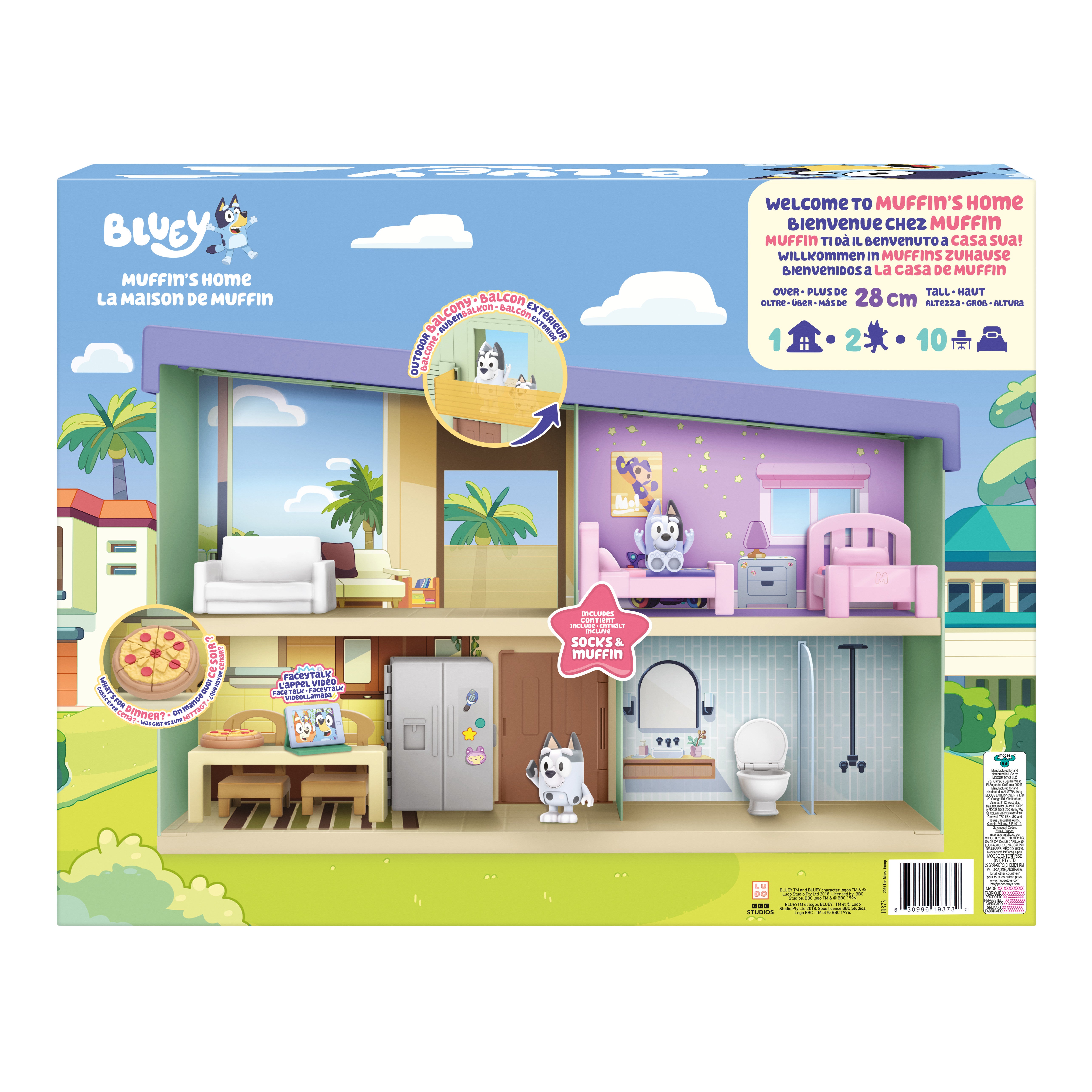 Bluey Muffins House Playset från 3 år