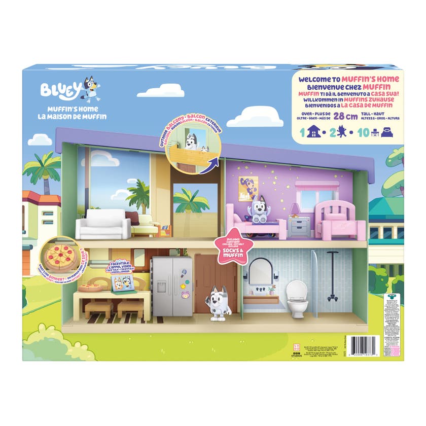 Bluey Muffins House Playset från 3 år