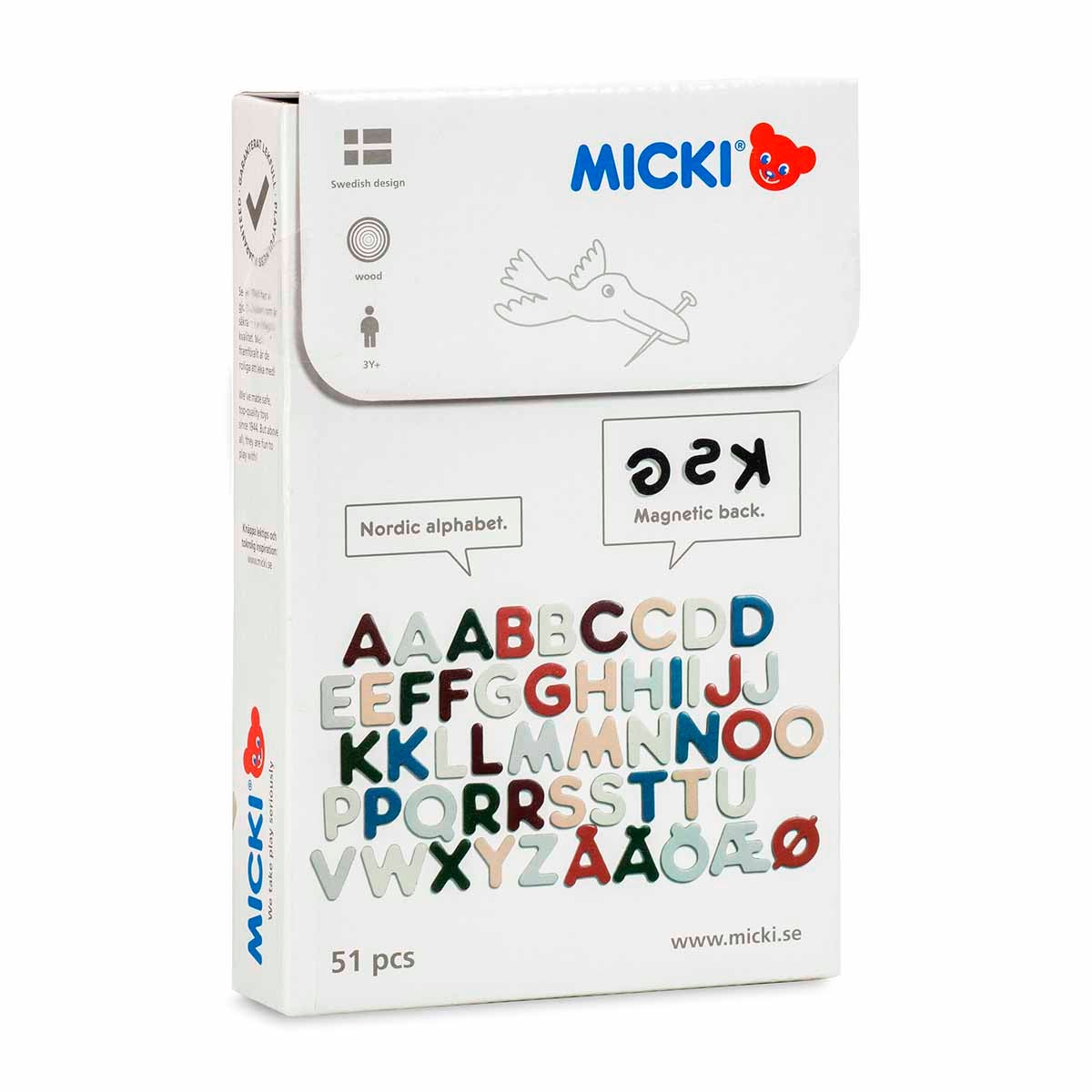 Micki Senses, Magnetbokstäver