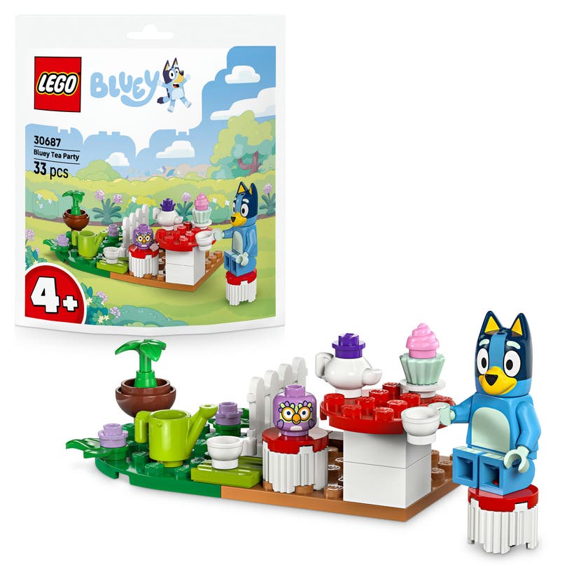 LEGO Bluey 30687, Blueys tebjudning