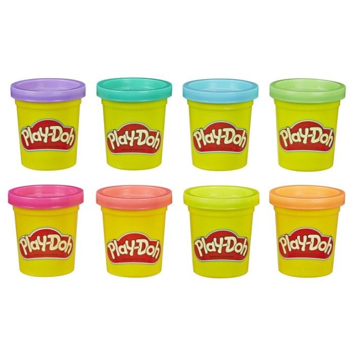 PLAY Doh, Burkar Neon 8-pack