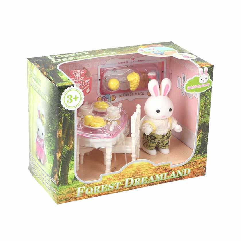 Forest Dreamland, Kanin med Stol & bord