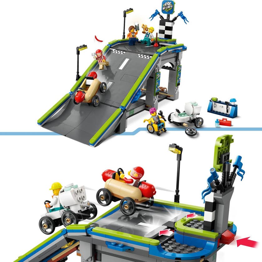 LEGO City Great Vehicles 60460, Inga gränser: Racerbilsramper