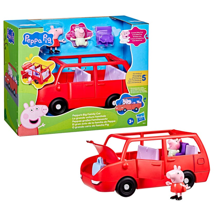 PEP PEPPAS BIG FAMILY CAR