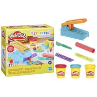 Play-Doh Fun Factory Starter Set med verktyg och 3 burkar lera