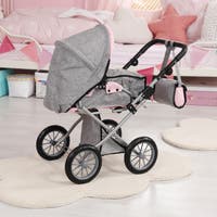 Humble&Heart, Dockvagn Deluxe 55 cm Grå