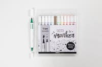 Sketch Marker, standardfärger