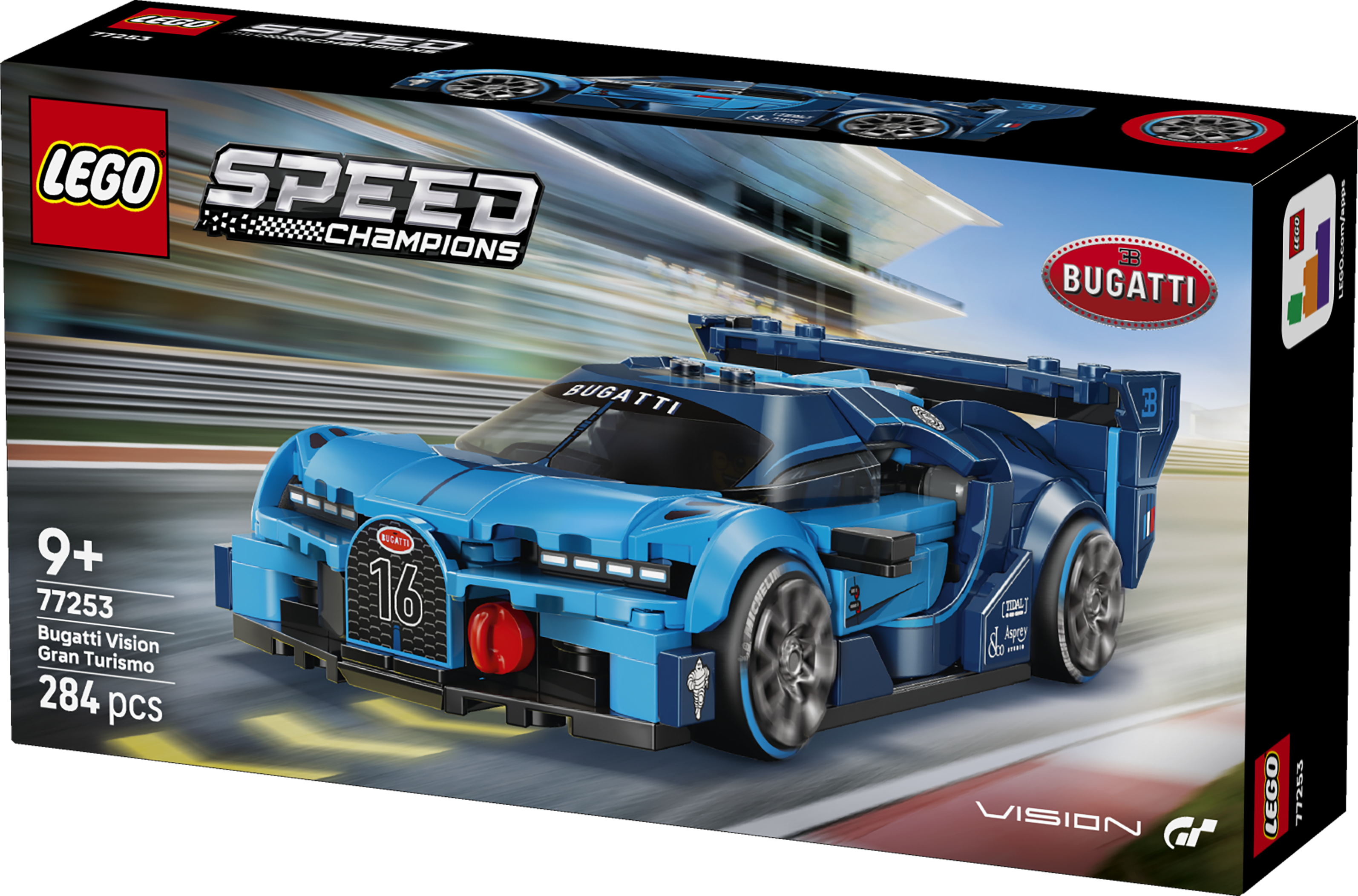 LEGO® Speed Champions Bugatti Vision Gran Turismo hypersportbil 77253