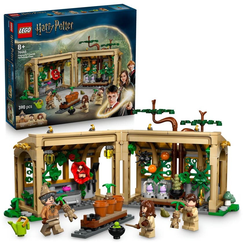 LEGO Harry Potter 76445, Hogwarts™ slott: lektion i örtlära