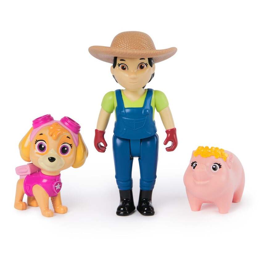 Paw Patrol, Hero Pup, Farmer Yumi & Skye