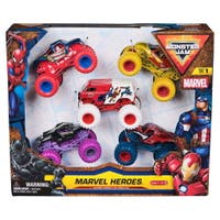 Monster Jam 1:64 Marvel 5 Pack