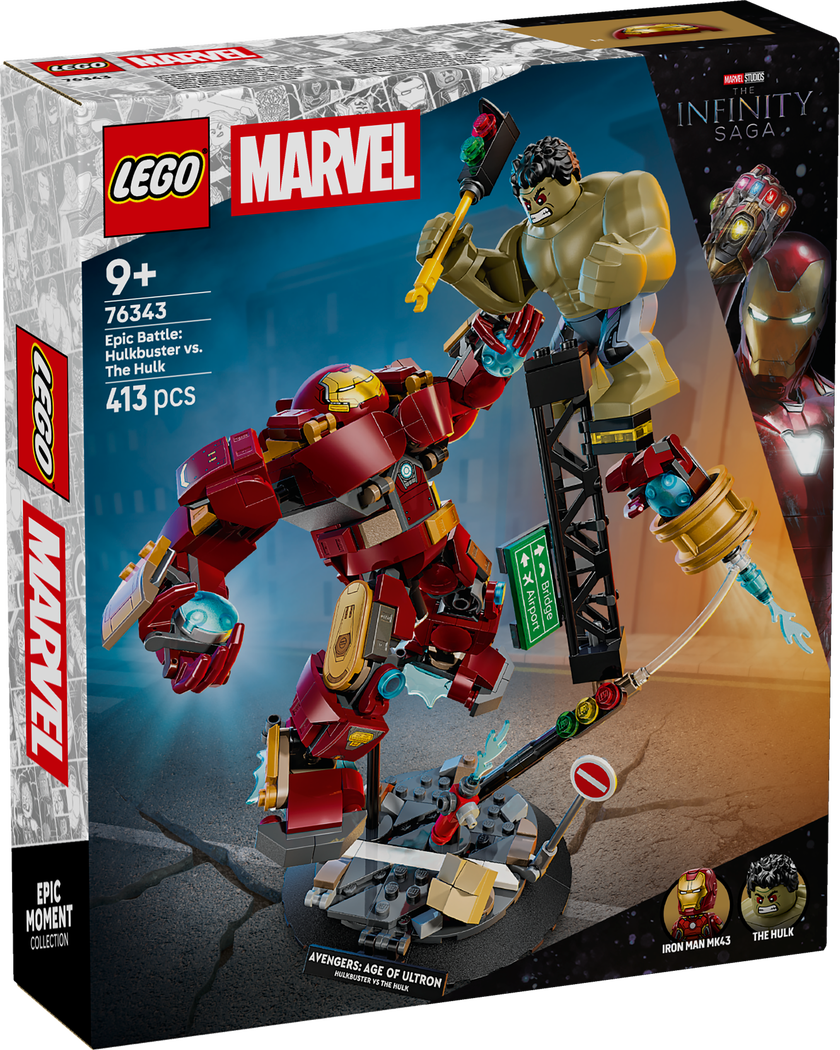 LEGO® | Marvel Episk strid: Hulkbuster mot Hulk 76343
