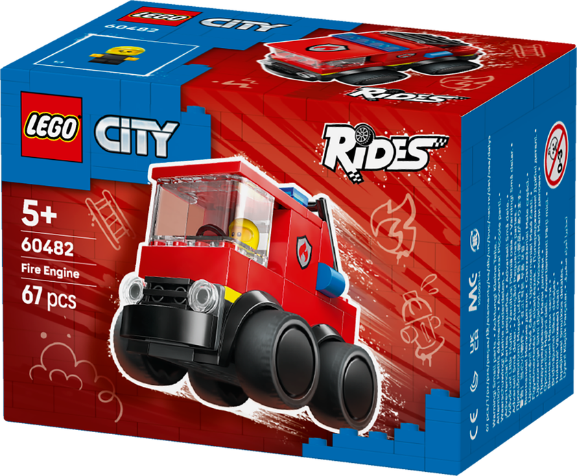 LEGO® City Fordon – brandbil Bygg- och lekset 60482