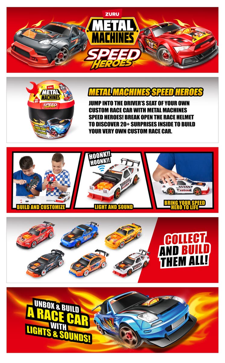 Speed Hero Helmet Playset