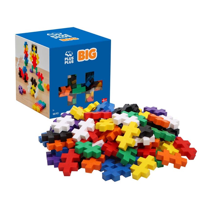 Plus-Plus, BIG Basic Mix, 100 delar