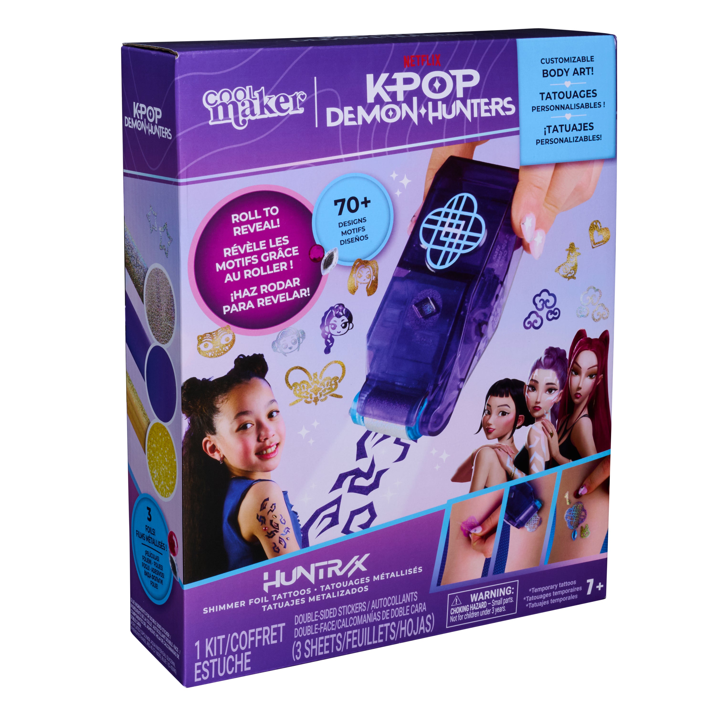 Cool Maker Shimmer Me Tattoo Kit
