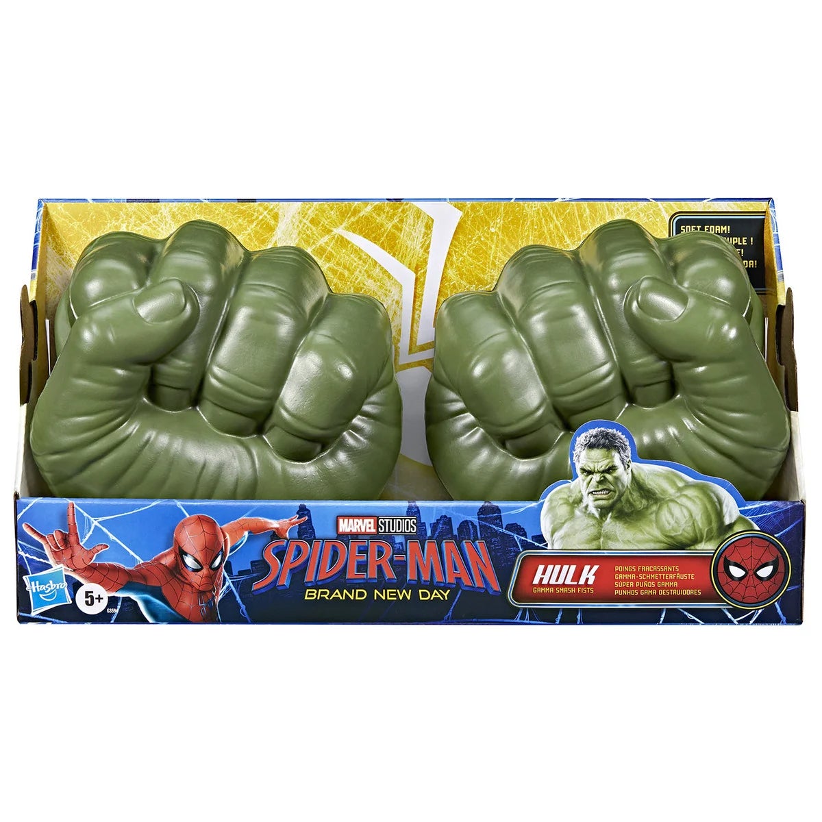 Spiderman Hulk Gamma Smash Fists