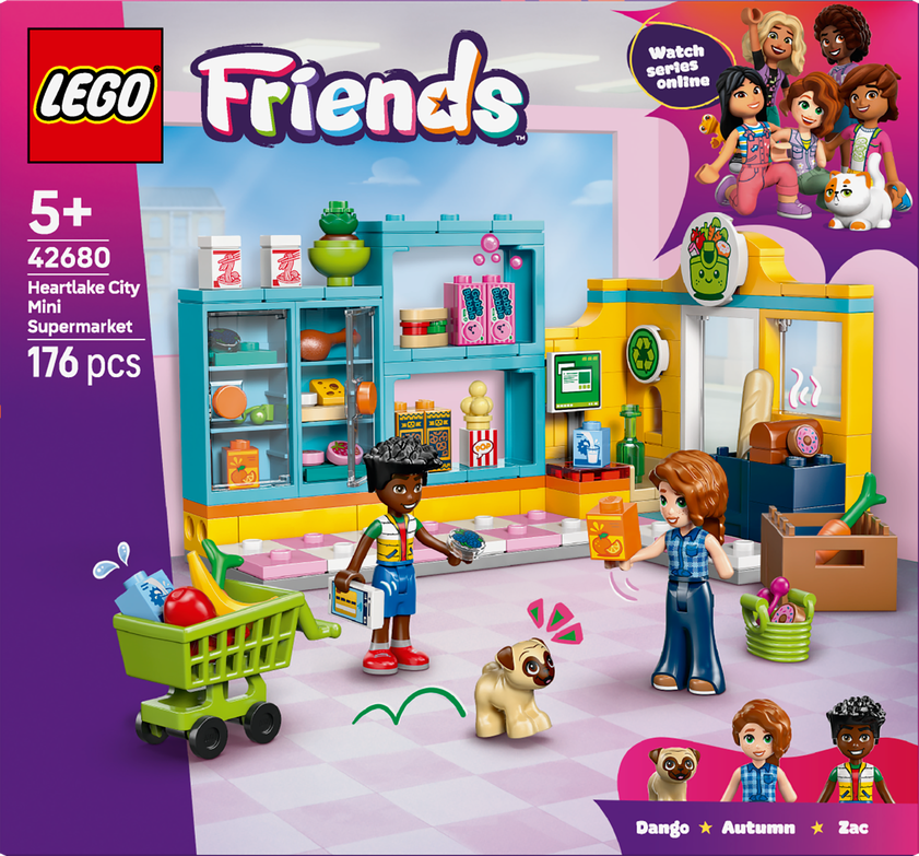 LEGO® Friends Heartlake Citys närbutik Lekset 42680
