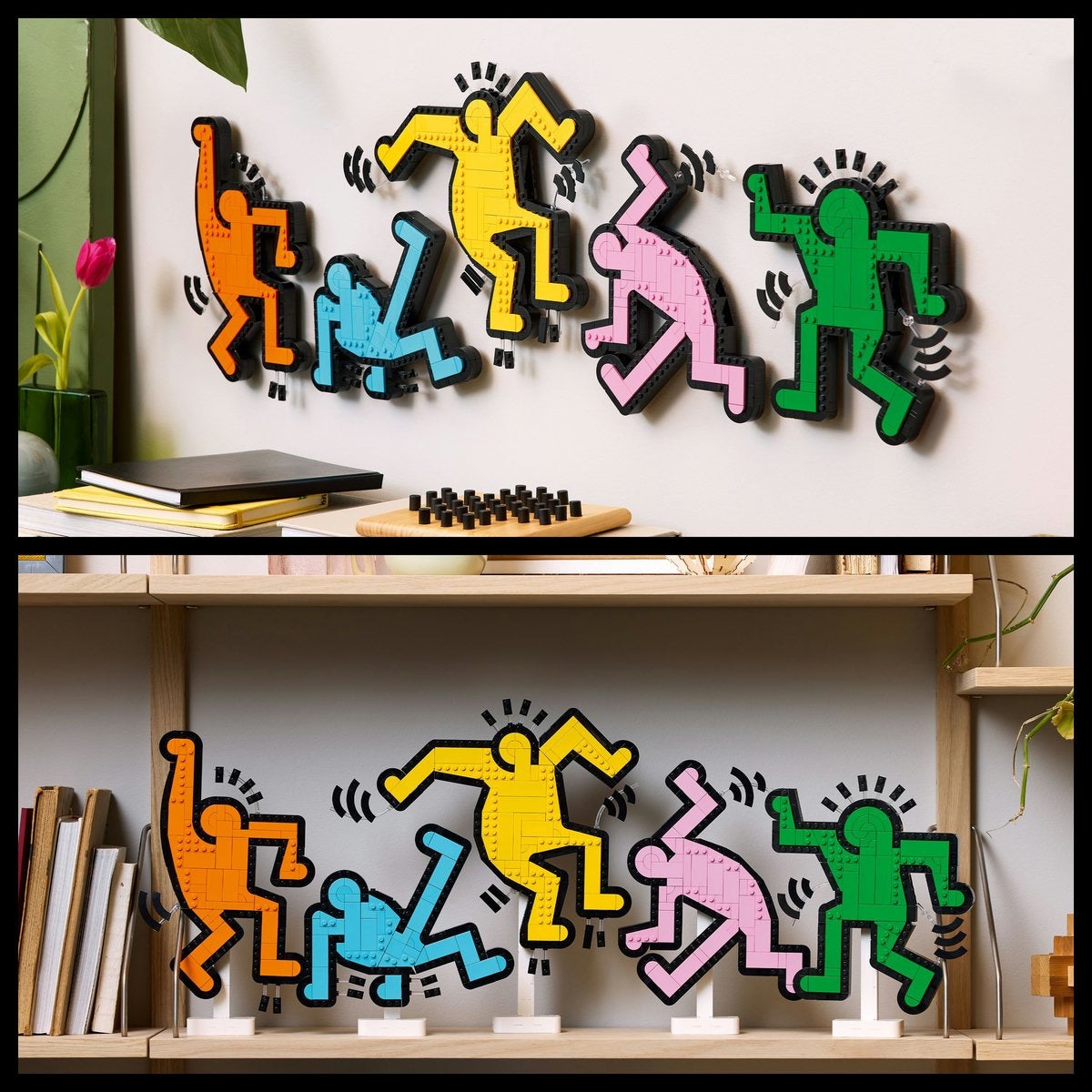 LEGO ART 31216, Keith Haring – Dansande figurer