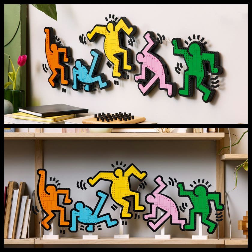 LEGO ART 31216, Keith Haring – Dansande figurer