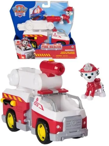 WEBBFYND Paw Patrol Fire Rescue Vehicle - Marshall