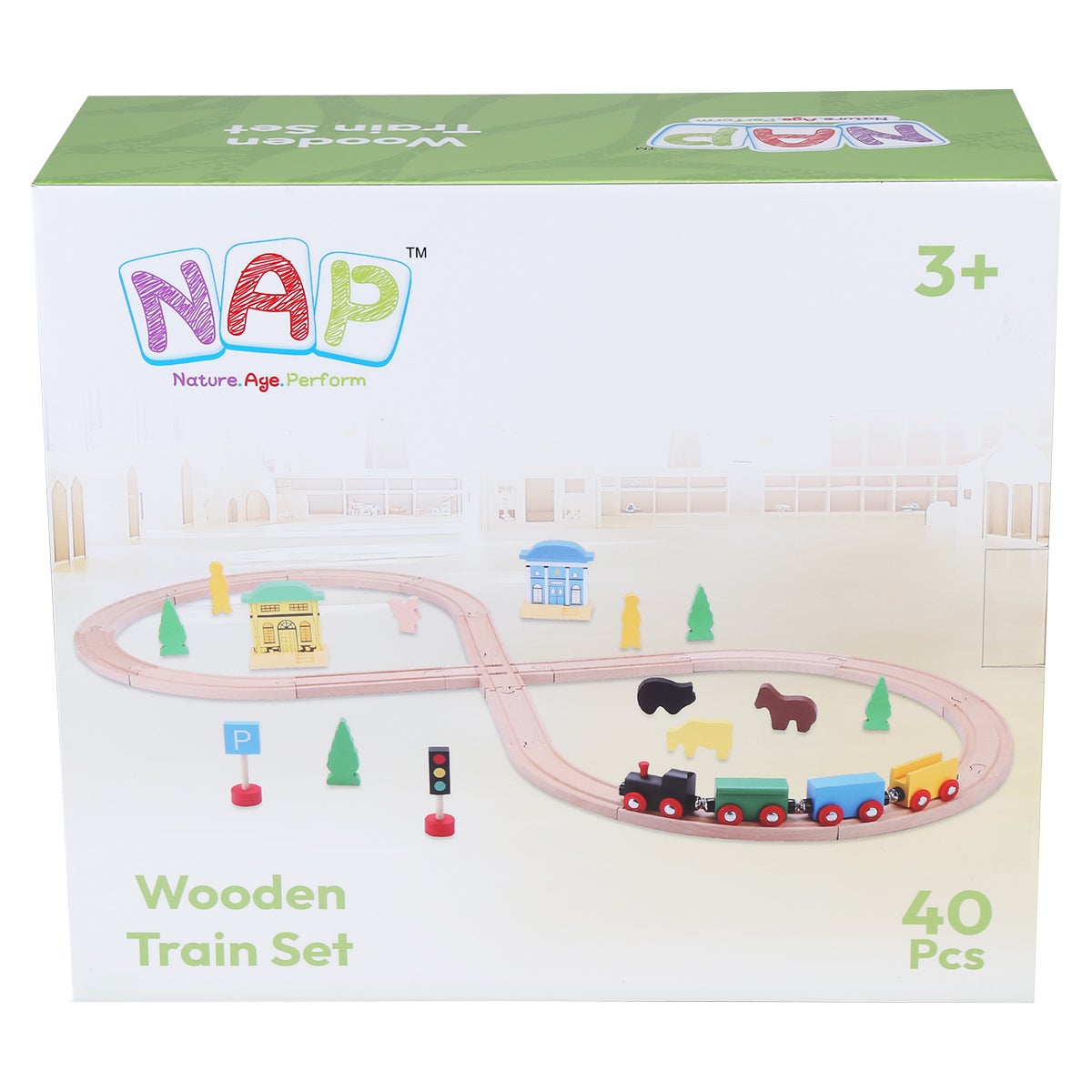NAP Tågbana 40 spårdelar