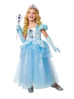 Utklädnad - Blå prinsessa 5-6 år