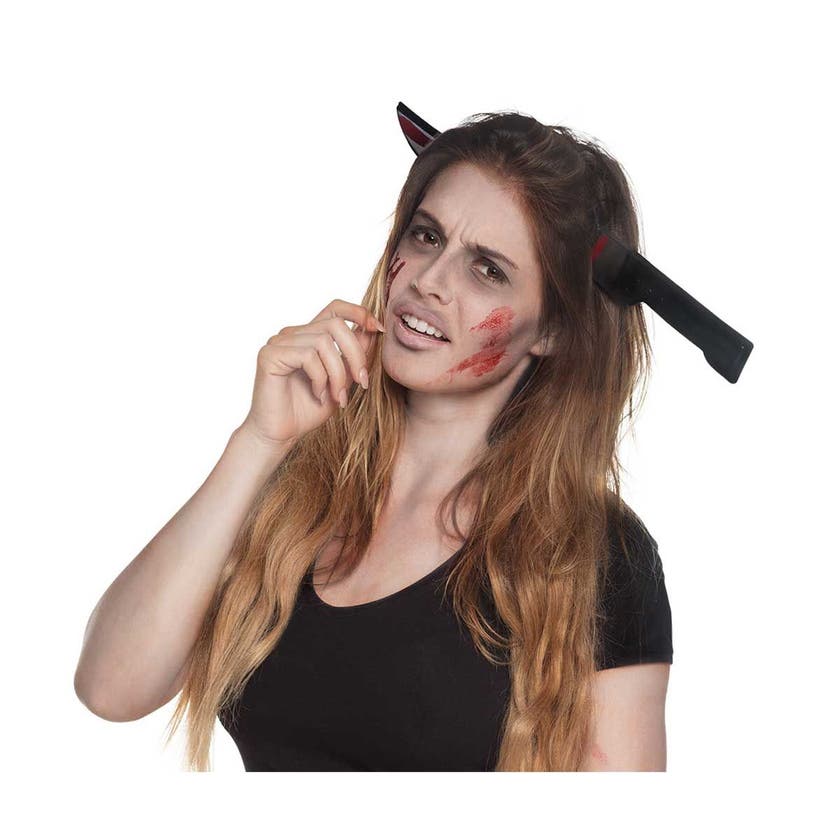 Halloween, Head Piercing Horror Collar Knife